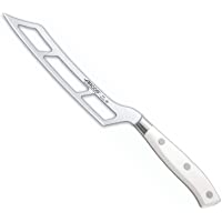 Arcos Serie Riviera Blanc- Cuchillo para Queso- Hoja de Acero Inoxidable Forjado Nitrum 145 mm- Mango de Polioximetileno…